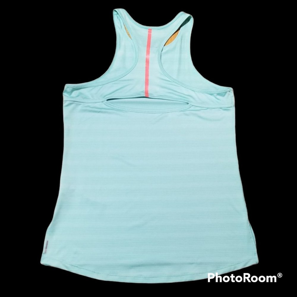 Women's MONDETTA Teal Athletic Tank Top (Size L)